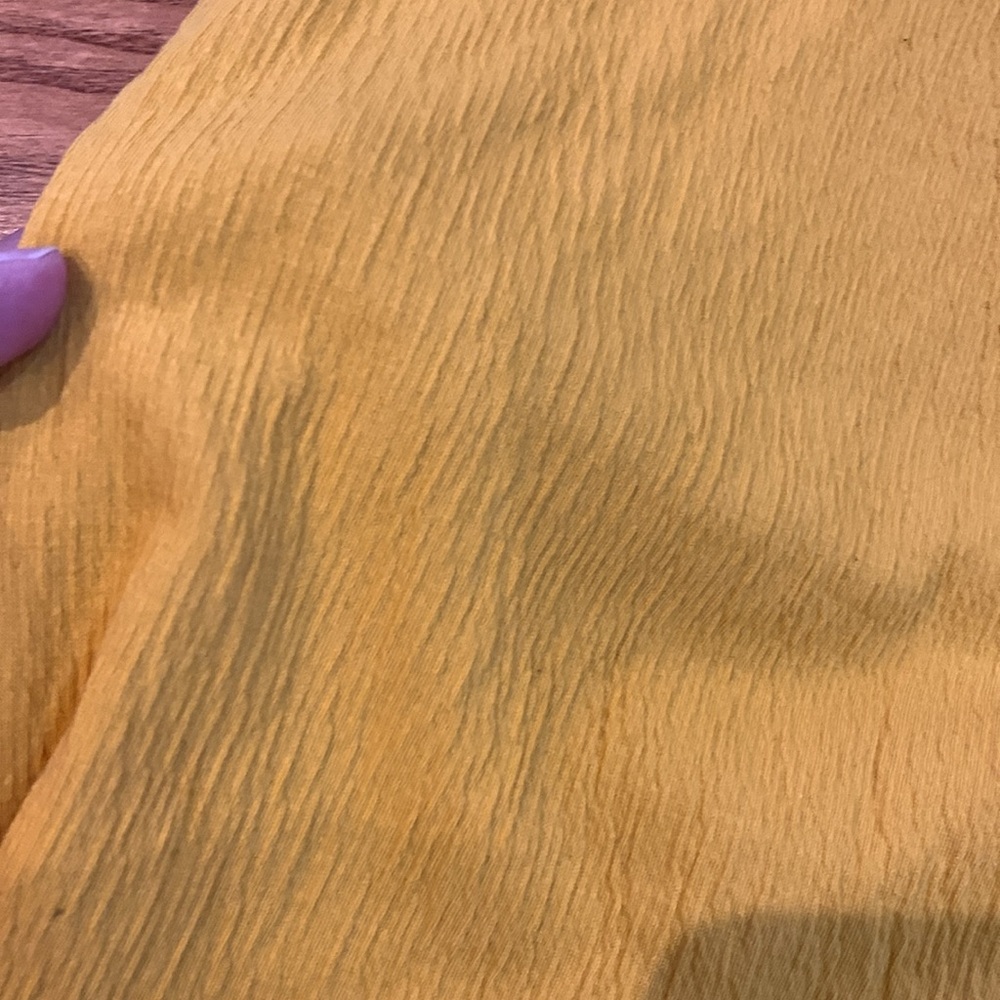 💛2/$20 Bold mustard yellow cotton top Ricki’s XXL - Picture 8 of 9